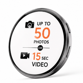 Smart Display Badge black 