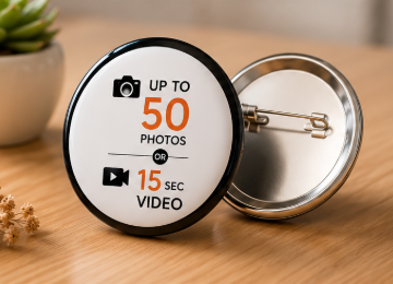 Smart Display Badge on table 